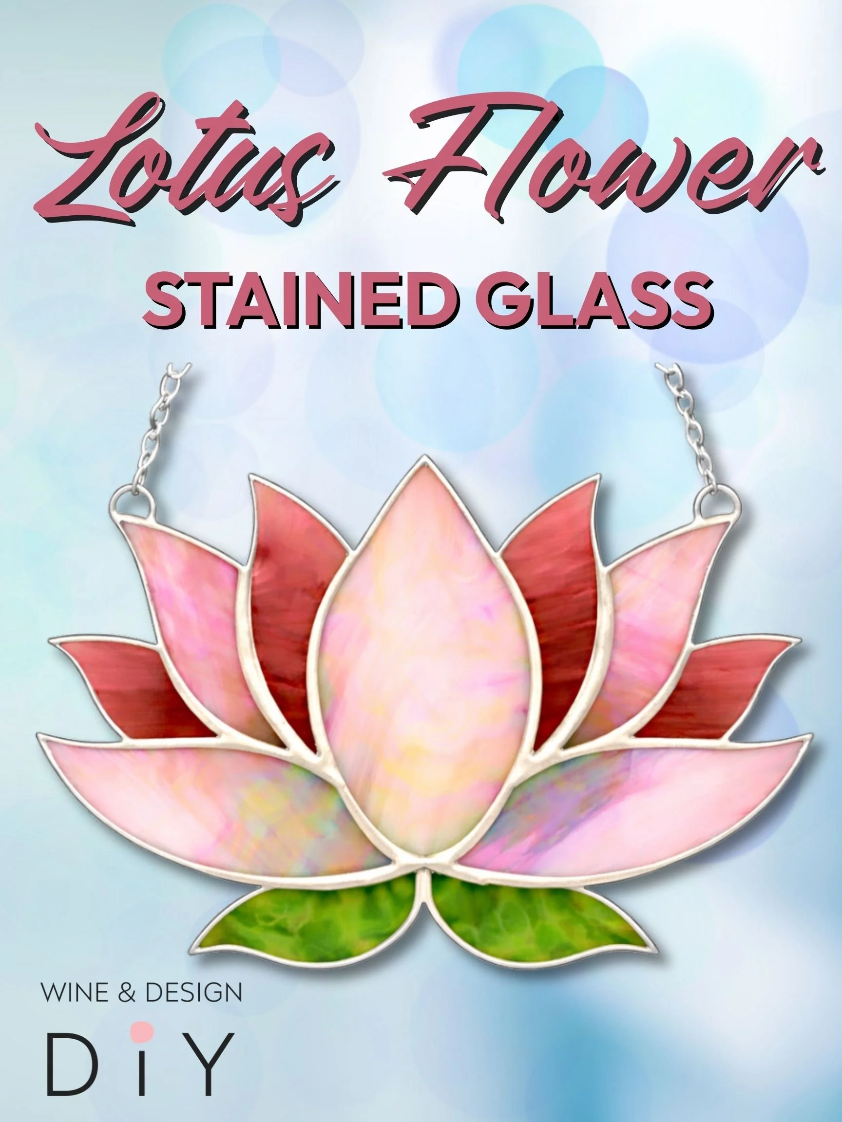 Lotus Flower Stained Glass