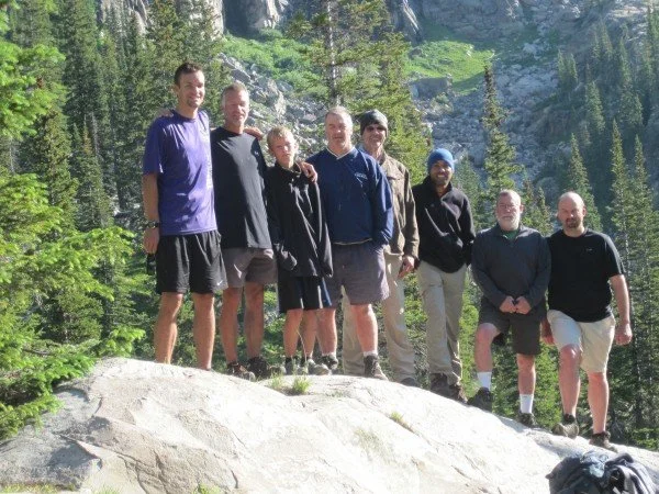 In the wilderness with this group of men