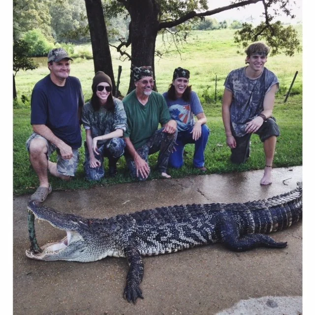 Ainsworth family alligator hunt