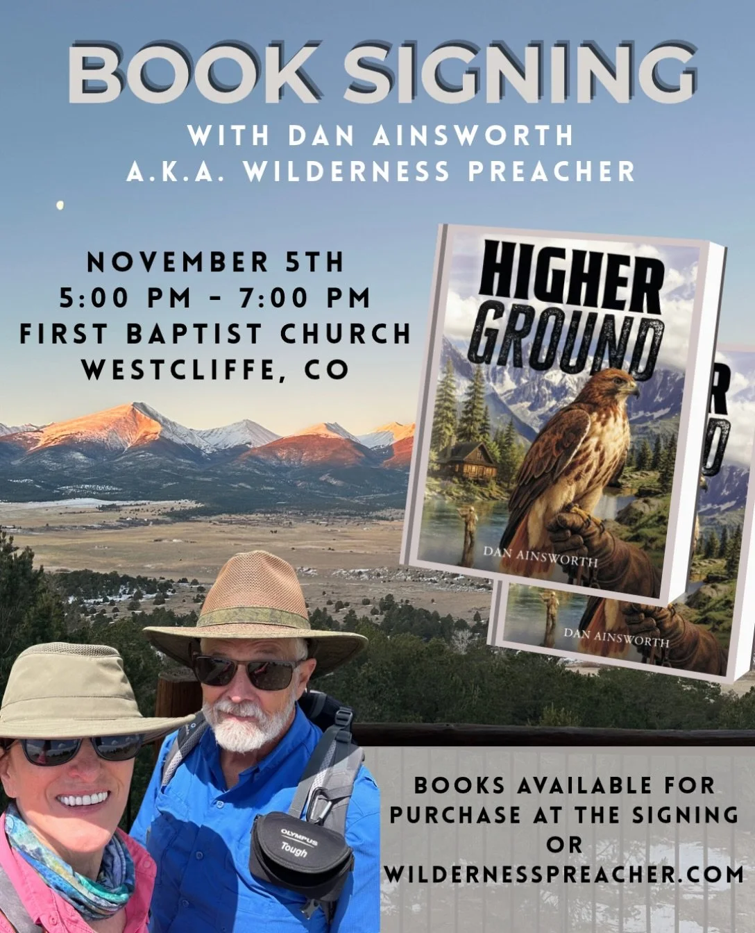 Let&rsquo;s chase the amazing together at my first book signing event! 📕 ✍️ 

Come join us at First Baptist Church Westcliffe, Co. for an evening of fellowship, story time, &amp; refreshments. You can bring the book you&rsquo;ve already purchased or