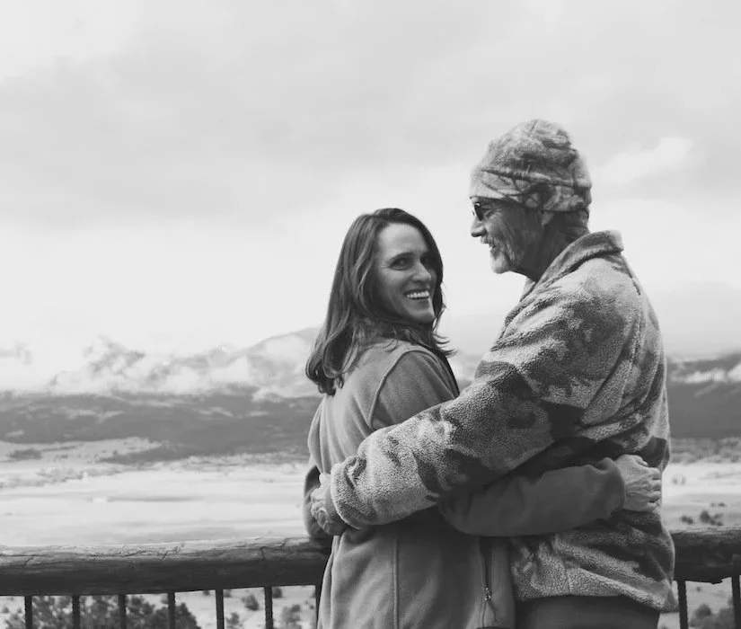 God gave me this adventurous girl when we were teenagers. We've been giddy and in love with each other ever since. I thank God every day for her