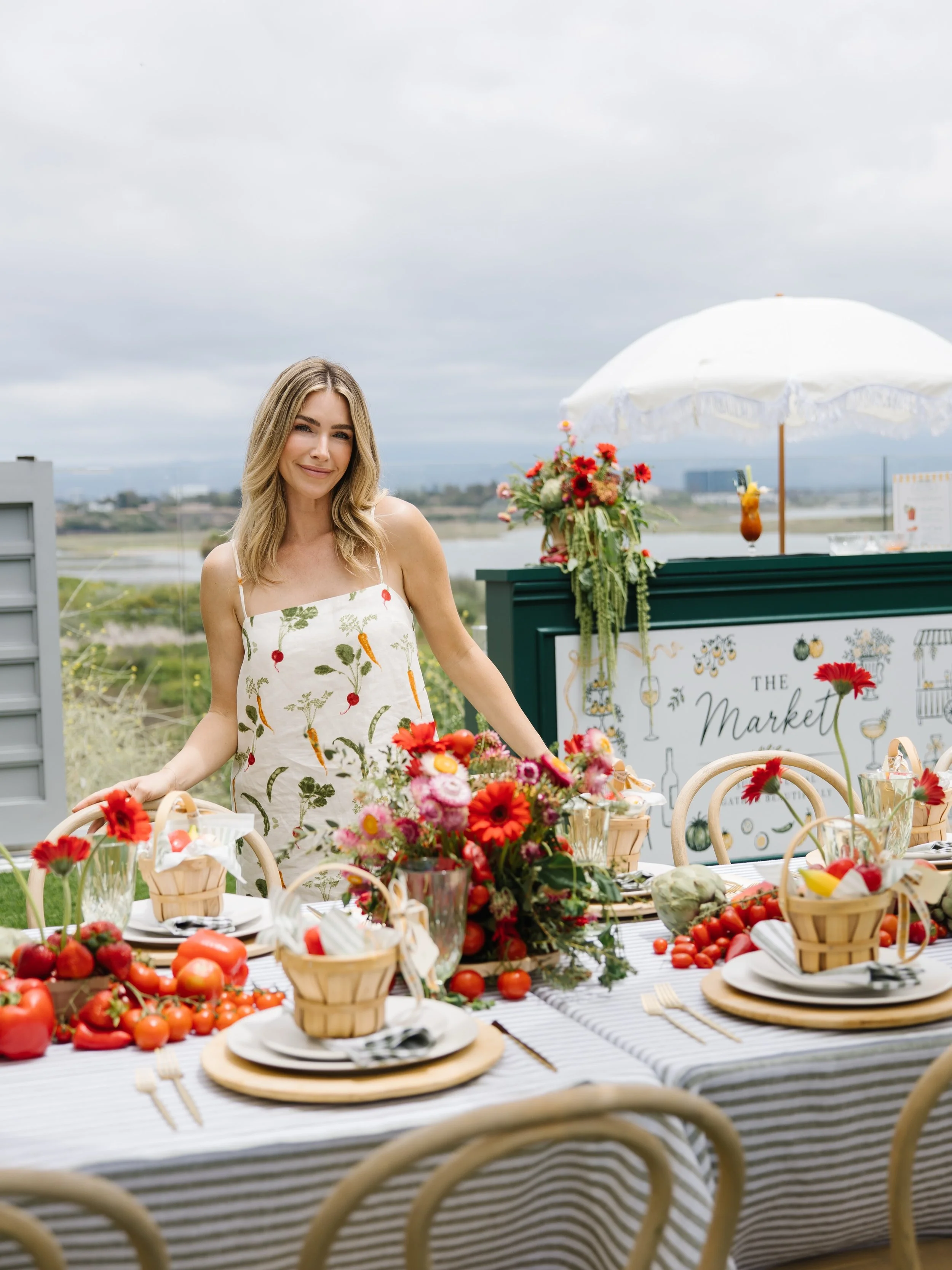 An afternoon with your girls, fresh produce, and skincare shaped as fruits? Sign me up! Farmer&rsquo;s Market themed events are so much fun because there&rsquo;s tons that you can do! That way it never gets boring!

Extra special touches here were fr