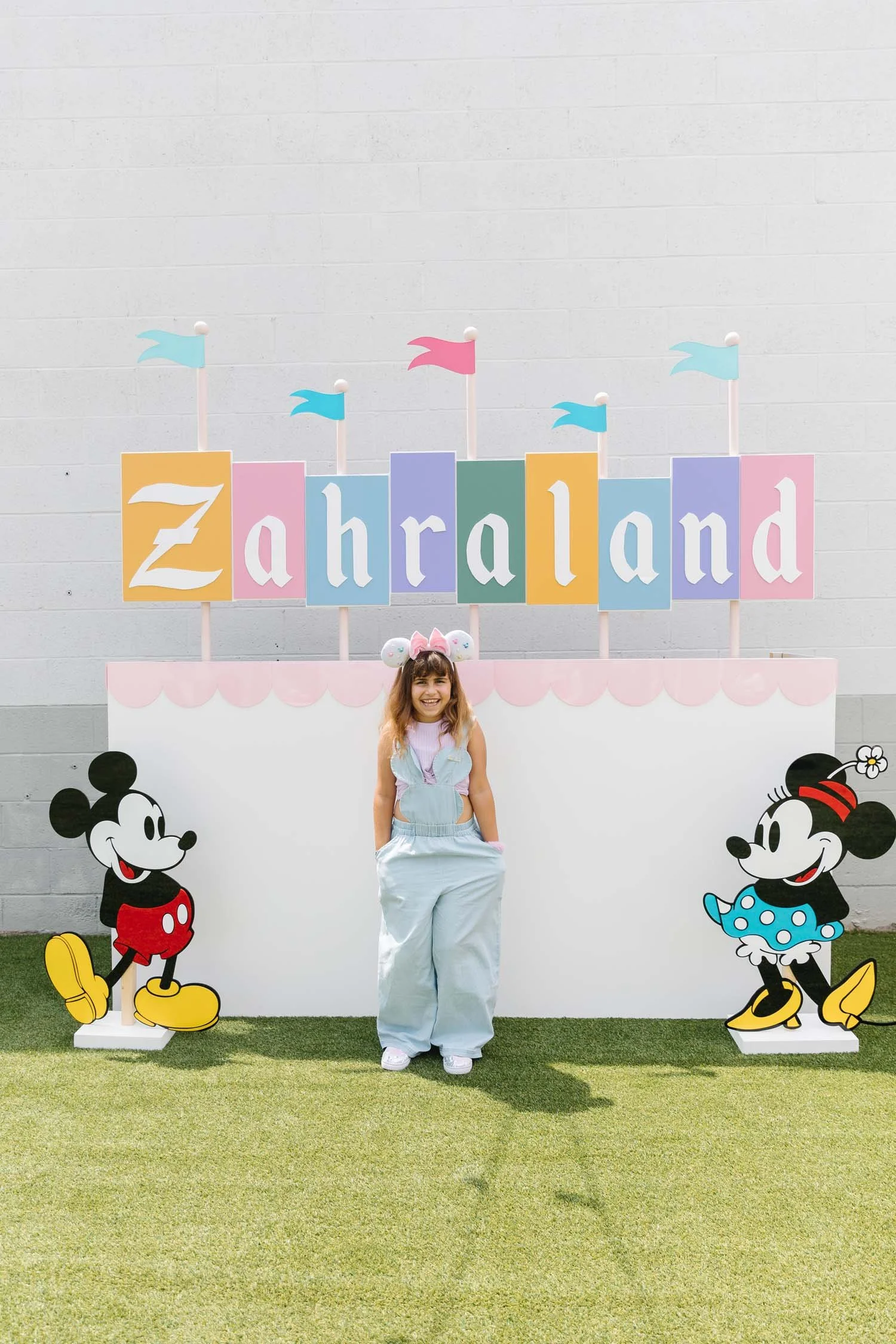 los angeles child's birthday party stampeffect
