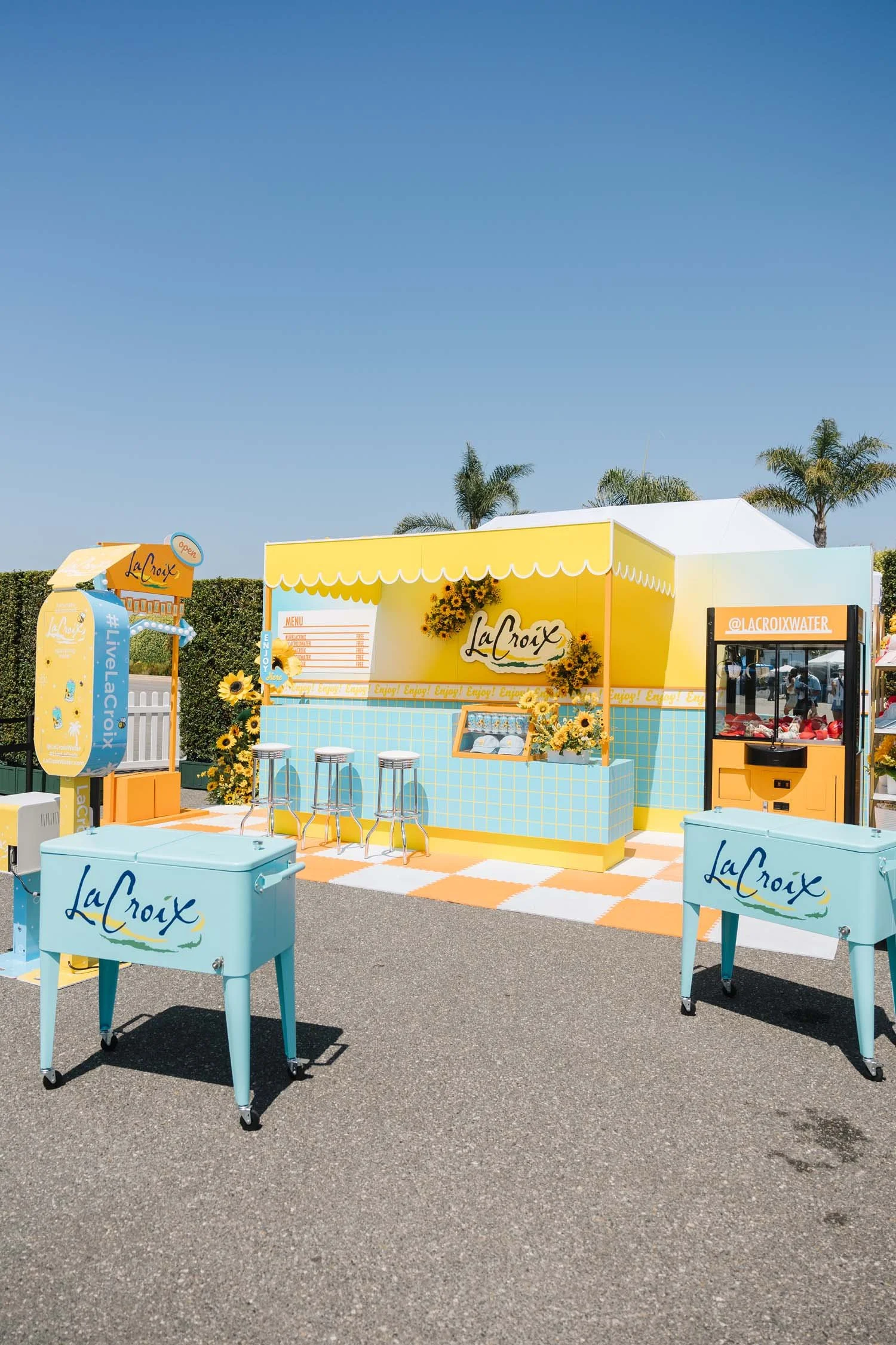 La Croix brand activation event