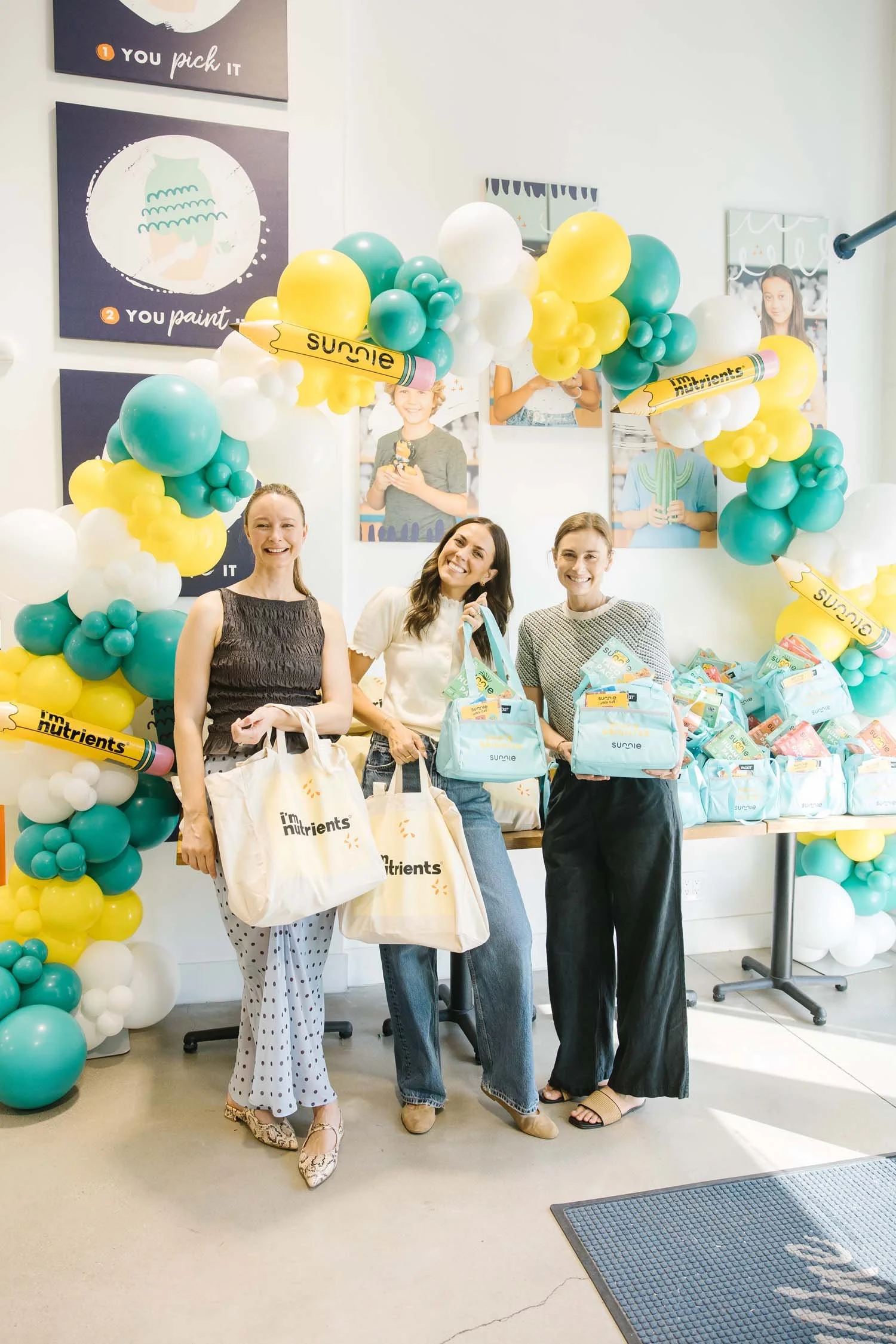 Brand activation event photography for I'm Nutrients in Los Angeles