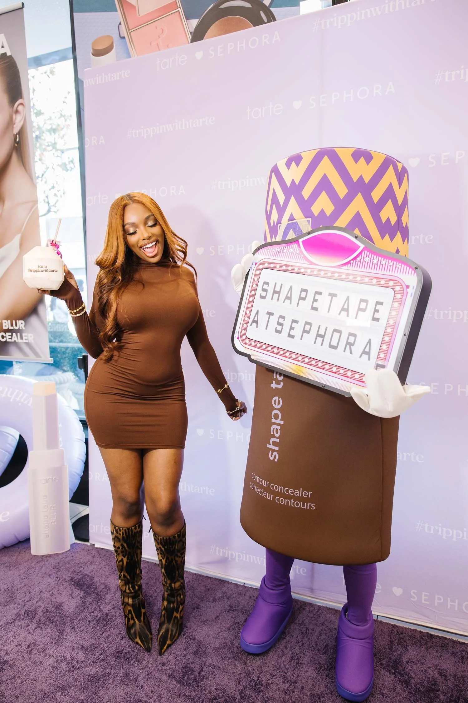 Brand photography for Tarte Shape Tape event