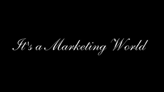 It's a Marketing World - Cap. 1: Targets