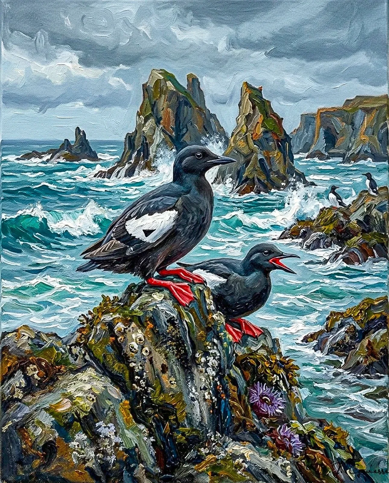 Pigeon Guillemot Observers