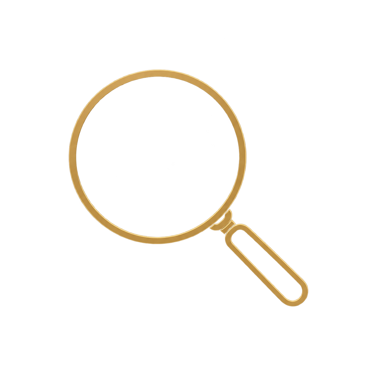 Magnifying glass focusing on a section of bar graphs and security icons on a computer screen.