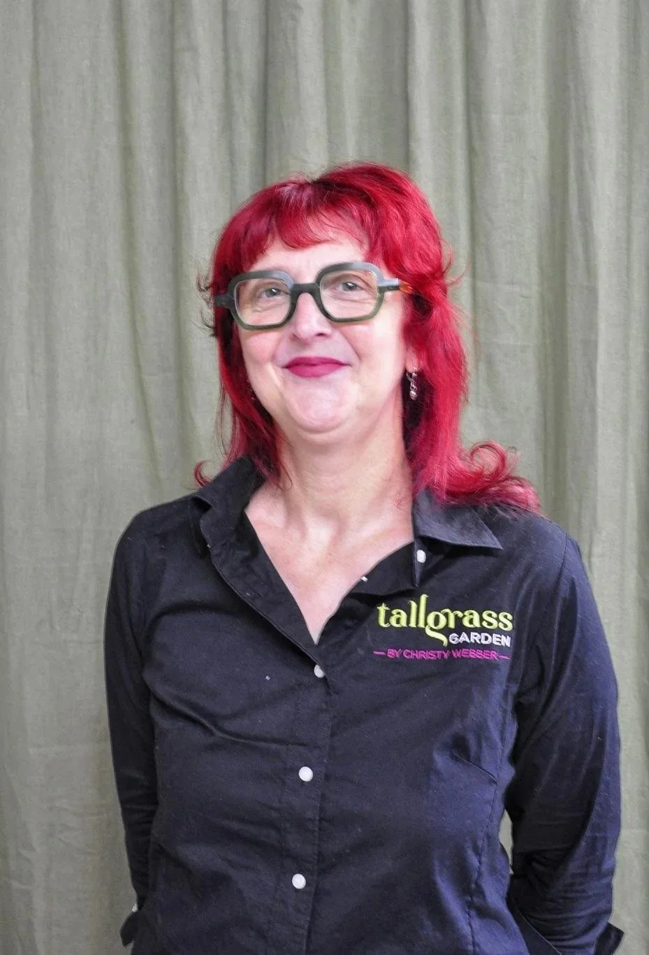 Rhonda at Tallgrass Garden by Christy Webber