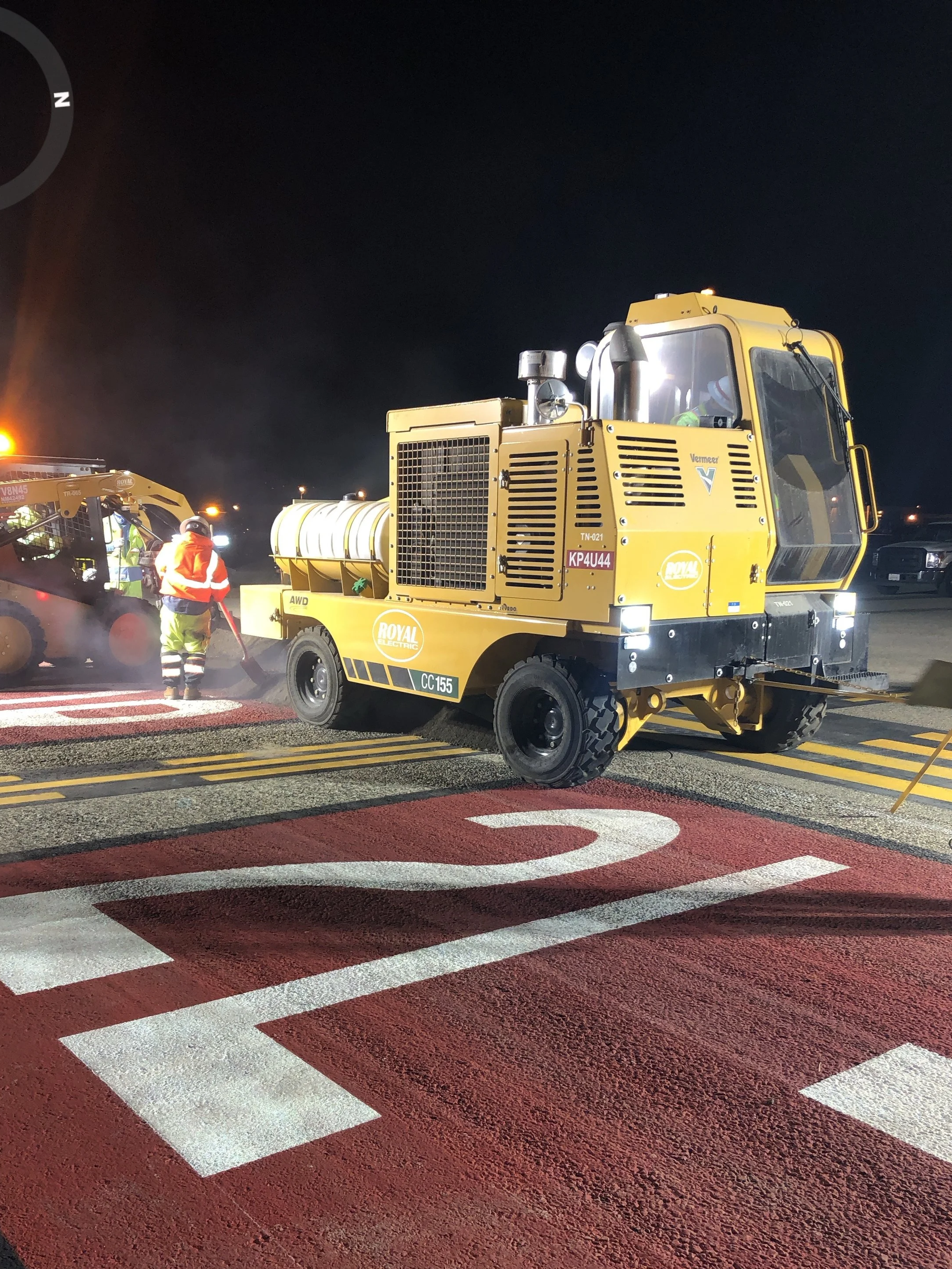 roadwork construction