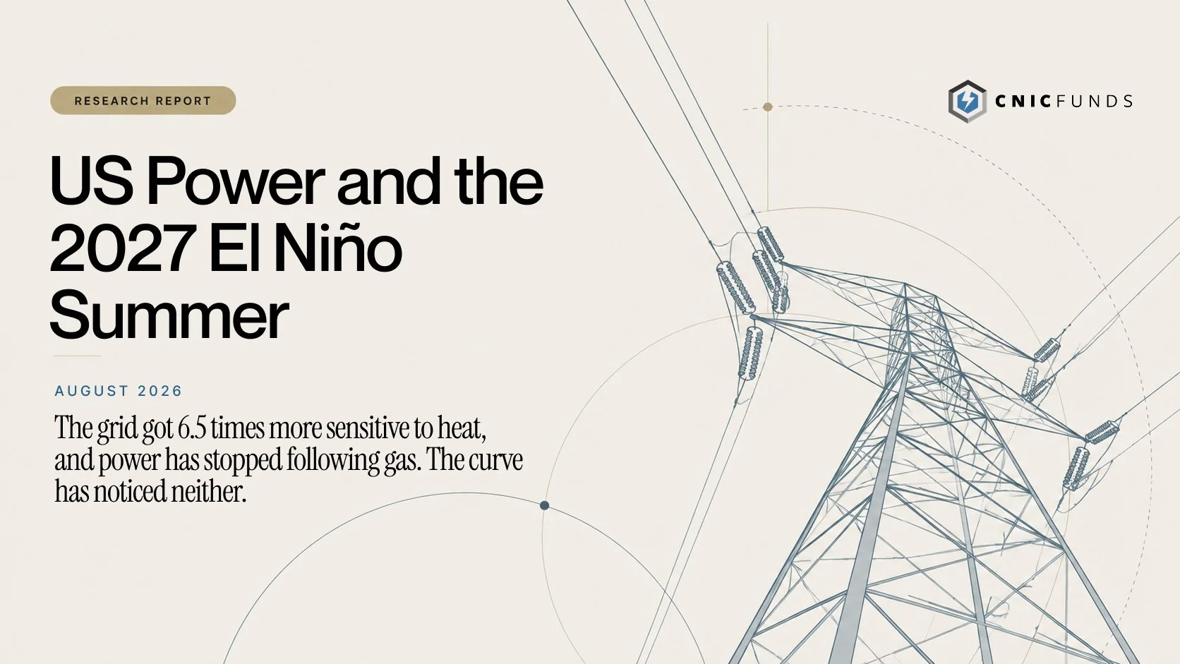 US Power and the 2027 El Niño Summer