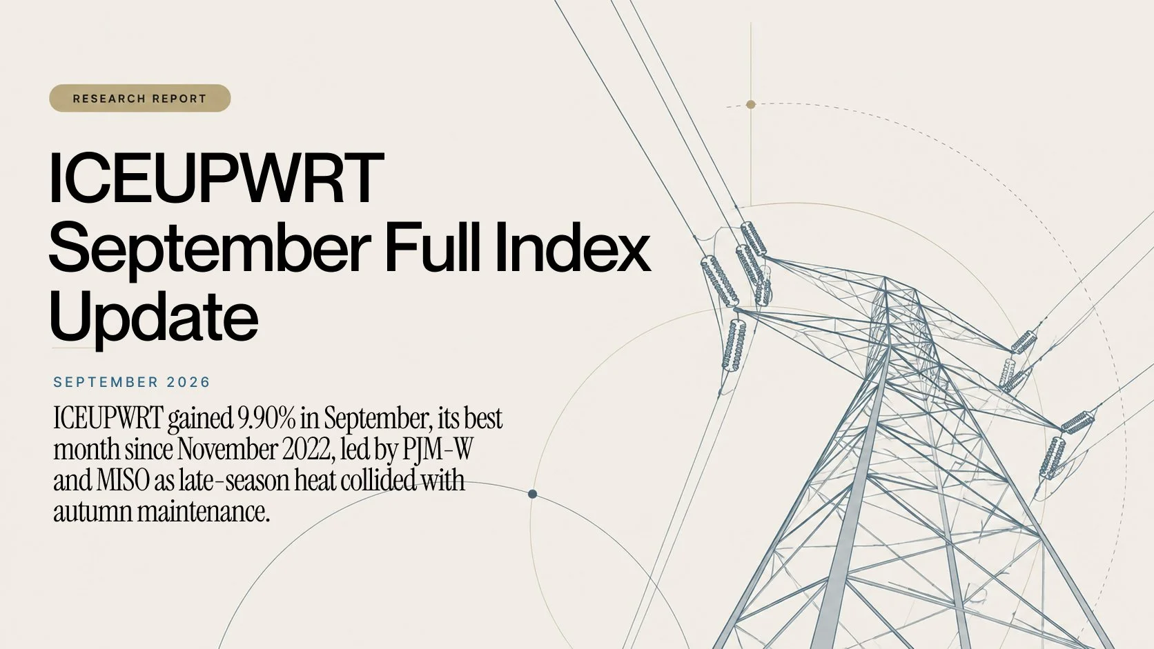 ICEUPWRT September Full Index Update