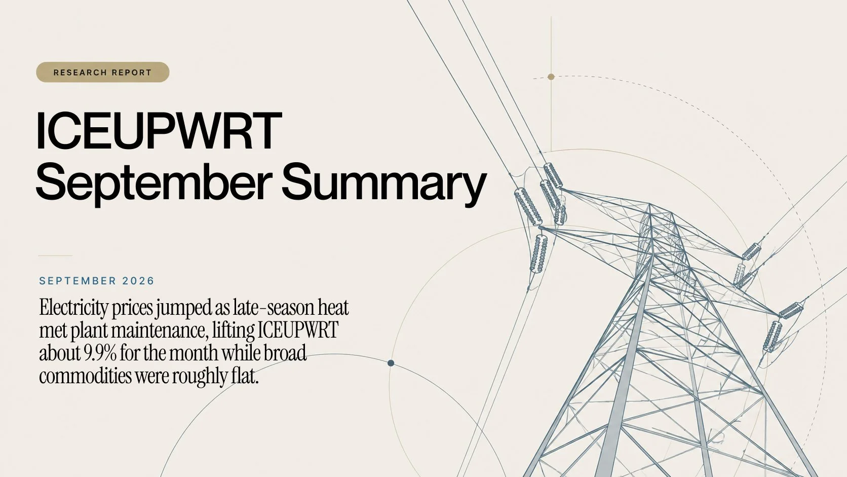 ICEUPWRT September Summary