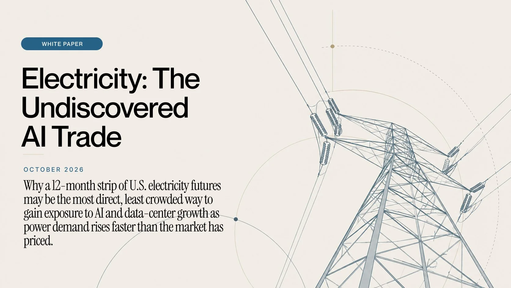 Electricity: The Undiscovered AI Trade