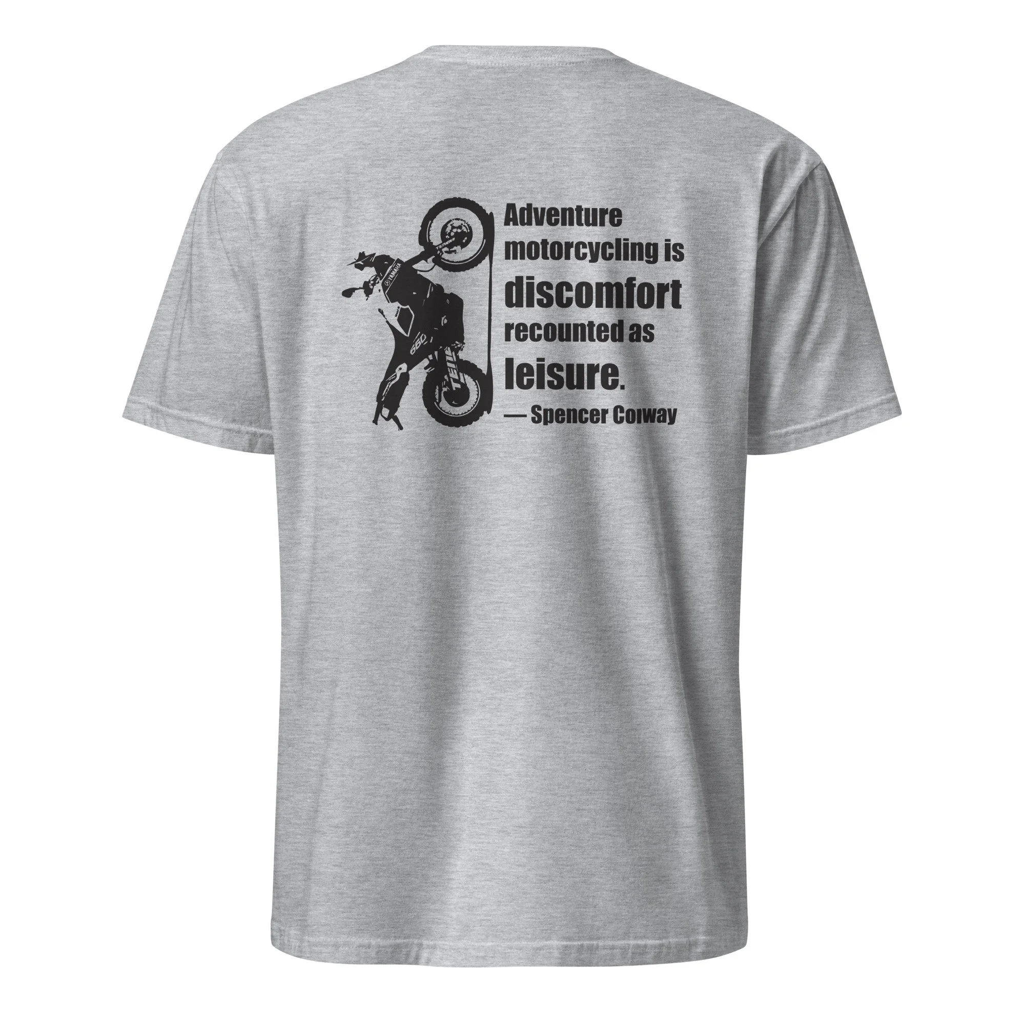 Discomfort Spencer Conway Quote - T-Shirt