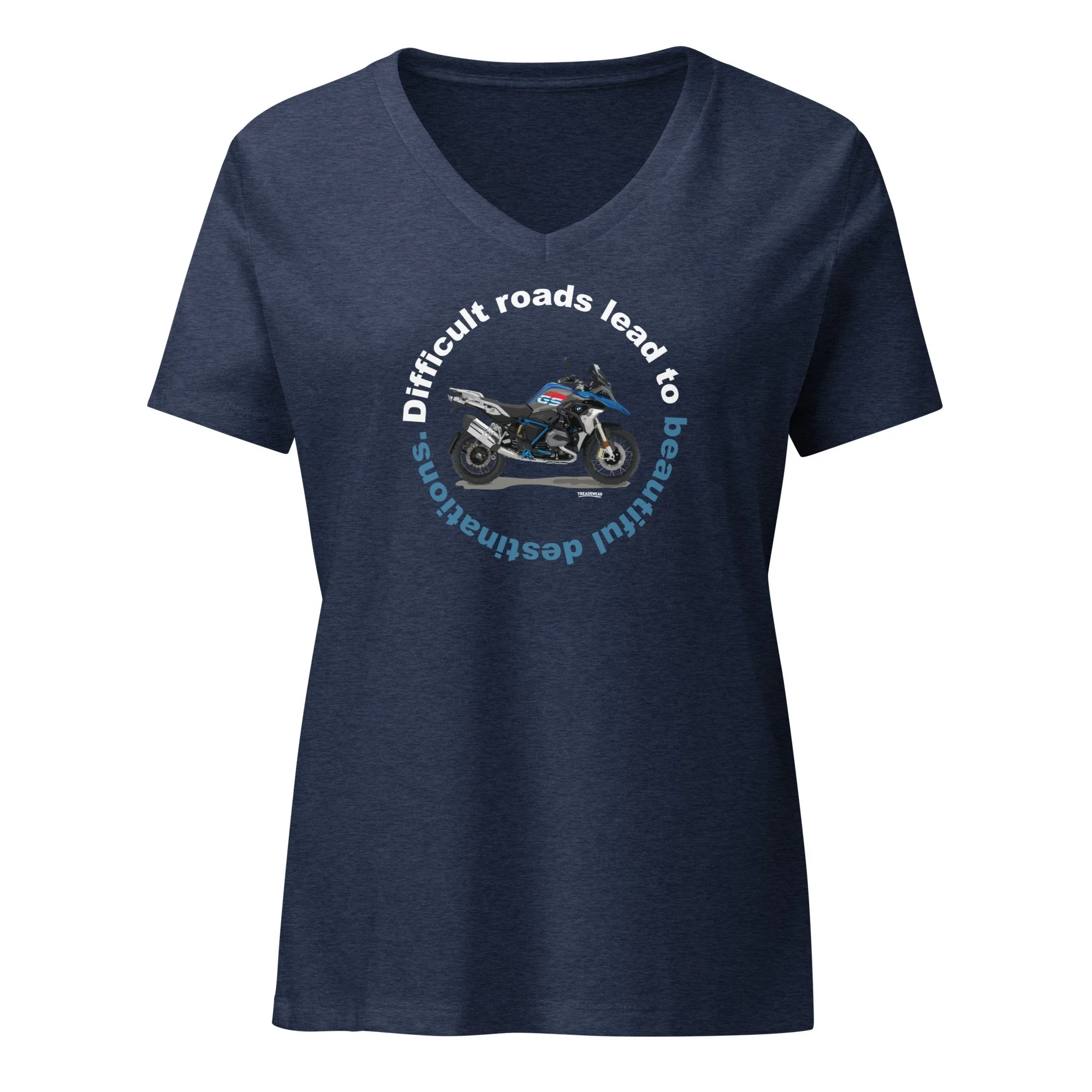 BMW GS 1200 – Difficult Roads V-neck