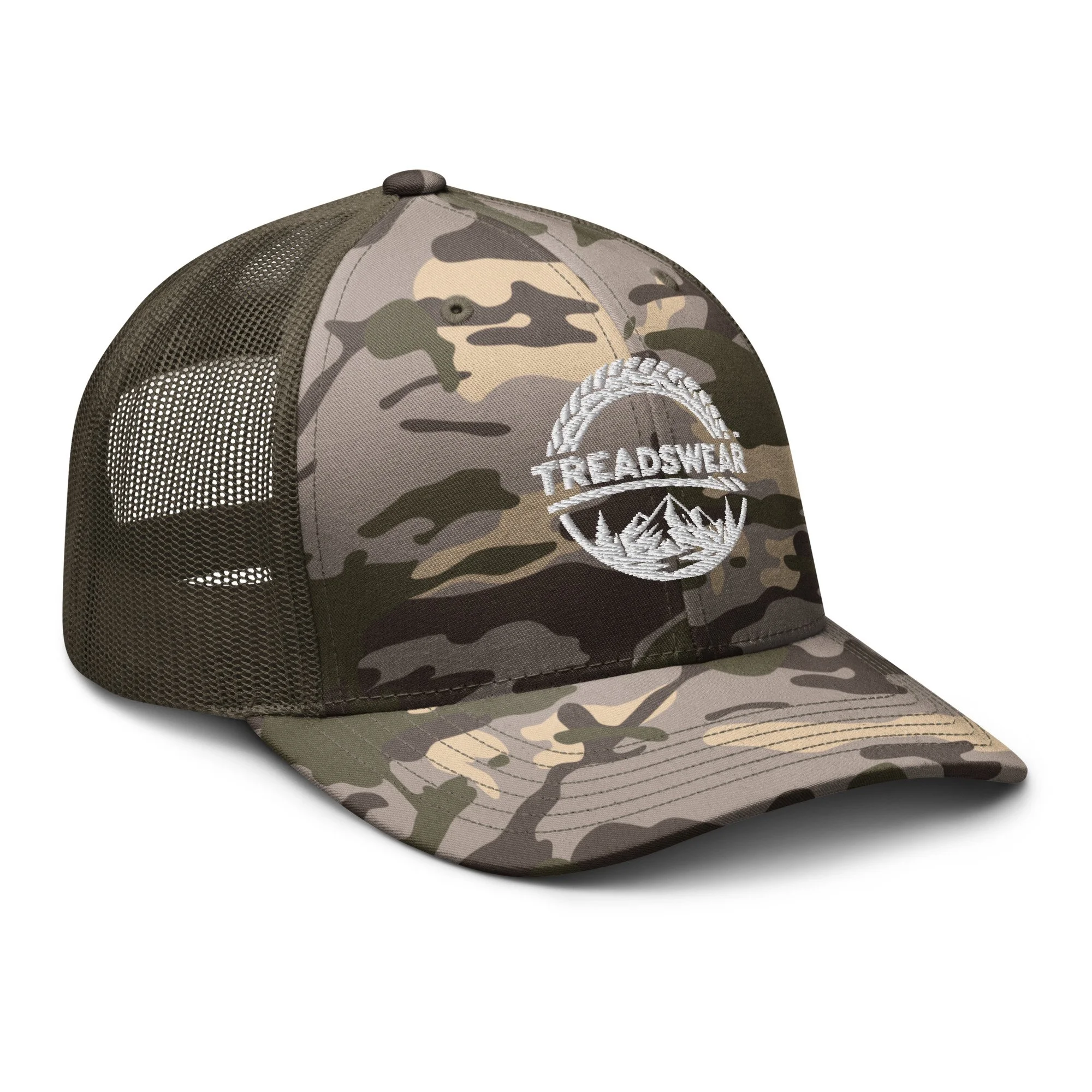 Treadswear Camo - Embroidered Trucker Hat