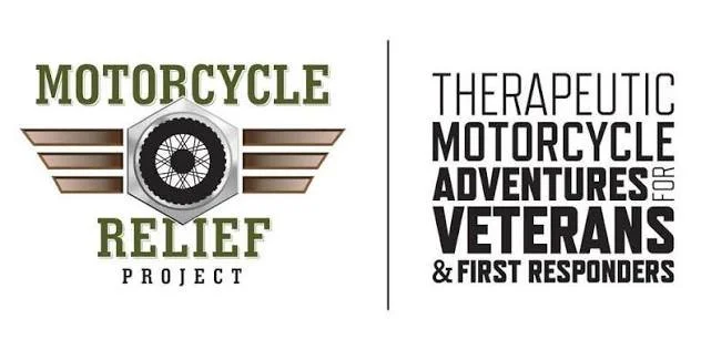 Logo for Motorcycle Relief Project and Therapeutic Motorcycle Adventures for Veterans and First Responders.
