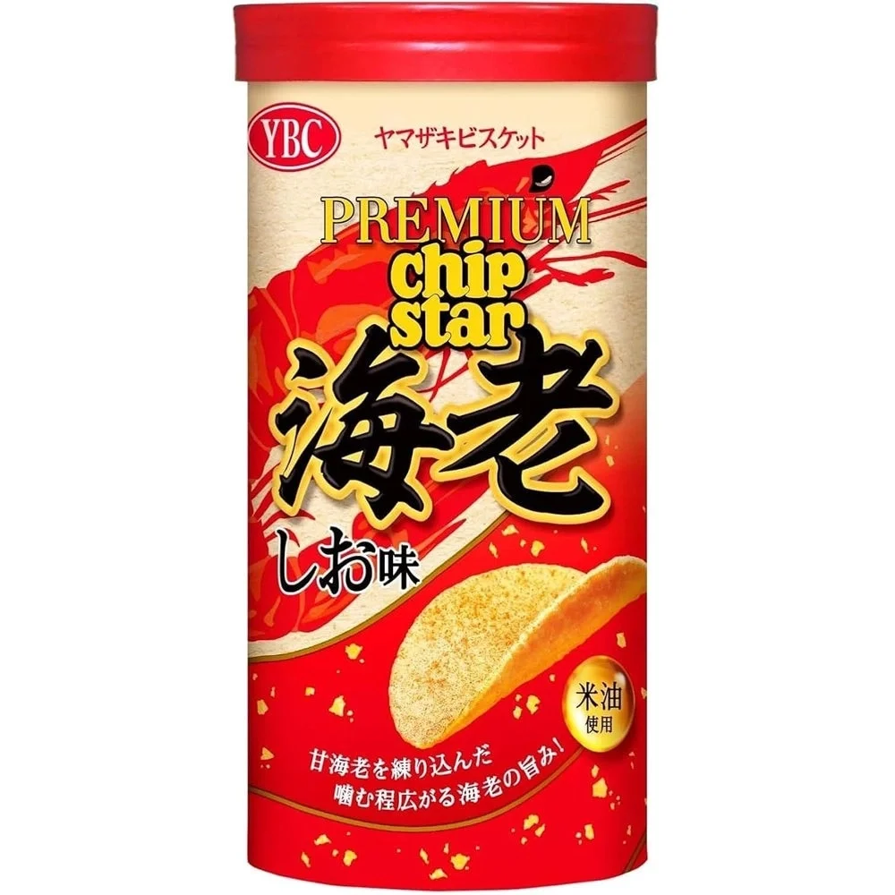 YBC Japan Chip Star Premium Chips Salted Shrimp