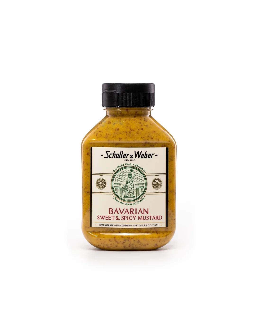 Schaller & Weber Bavarian Sweet & Spicy Specialty Mustard (8 oz)