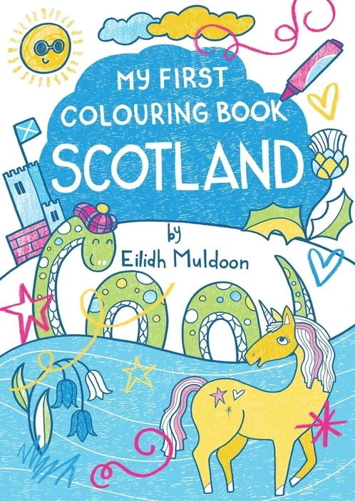 My First Coloring Book: Scotland & Highland Heritage