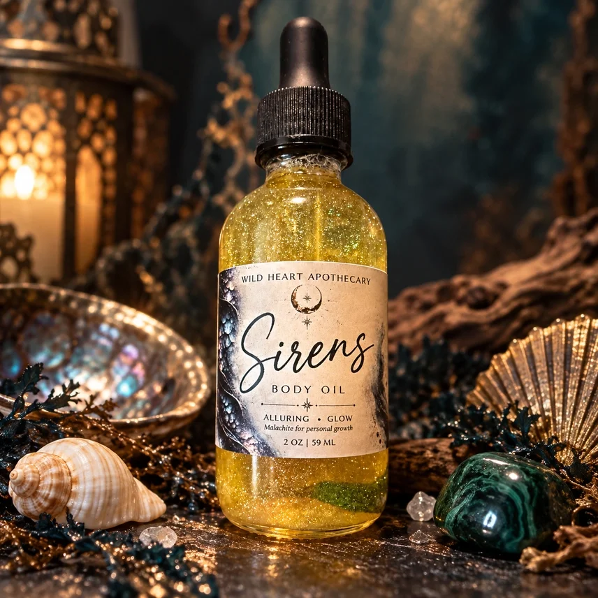Sirens | Shimmering Botanical Body Oil (2 oz)
