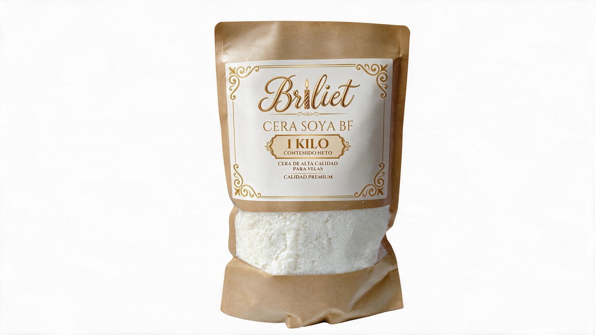 CERA DE SOYA BAJO PUNTO DE FUSIÓN  1KG