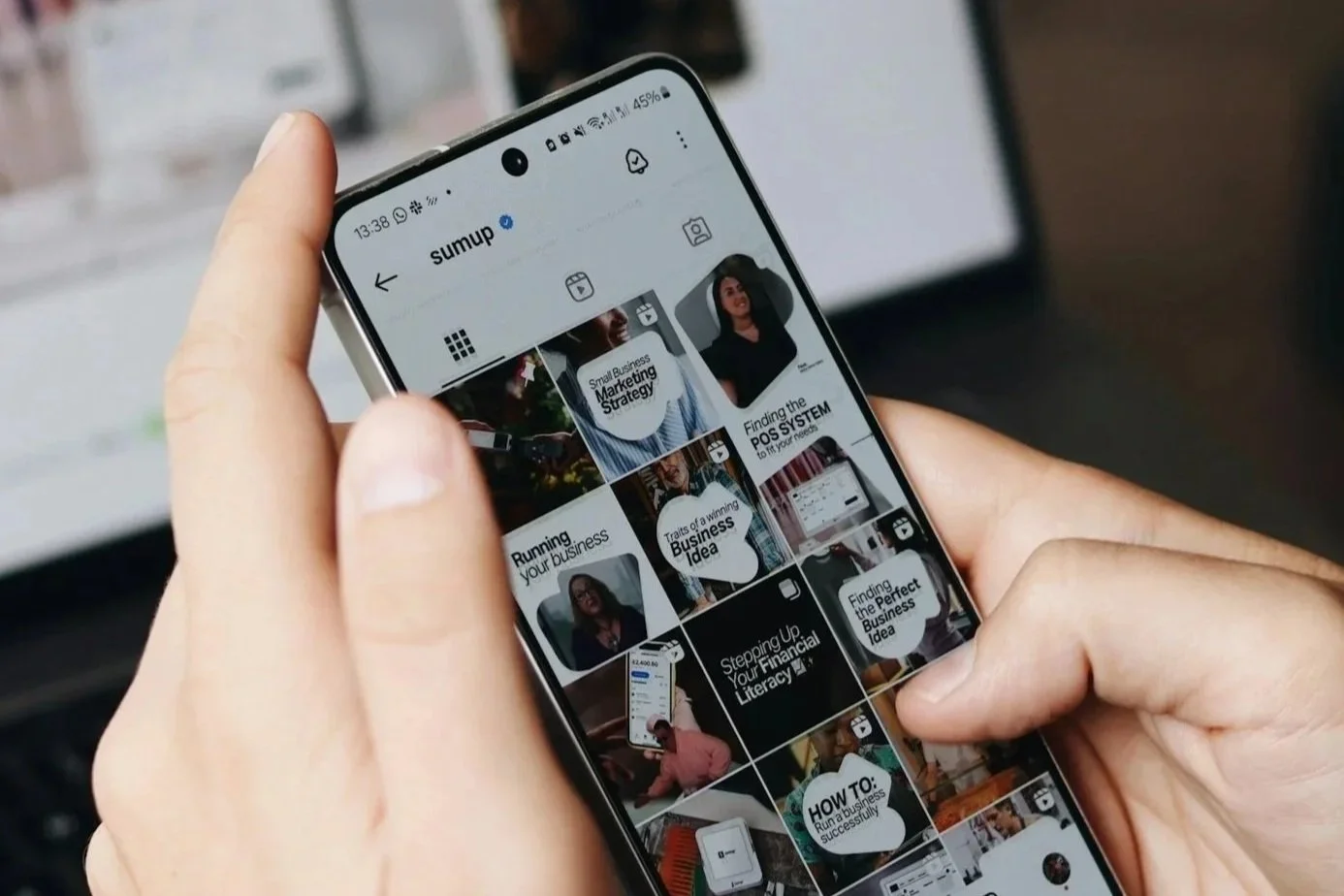 Organic Social Media Content