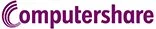 ComputerShare logo with purple and gray text.