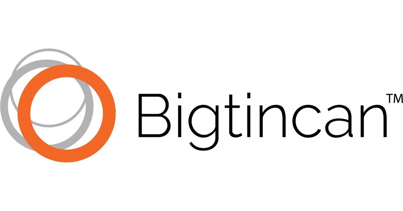 Bigtican logo featuring three overlapping circles in gray and orange with the word "Bigtican" next to it.