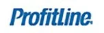 Profitline logo with blue text on a white background.