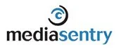 Media Sentry logo with stylized 'C' at the beginning of 'sentry'