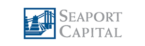 Logo of Seaport Capital with a stylized port scene and the company name.