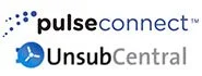 Logos of Pulse Connect, UnsubCentral, and Pulse Connect