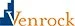 The logo of Venrock, a venture capital firm, shown in blue and yellow colors with the company name.
