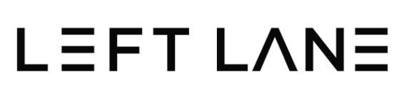 Graphic text reading 'Left Lane' with stylized font