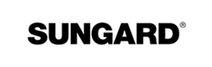 The logo of Sungard, a company name in black text