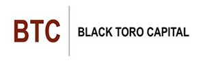 Black Toro Capital logo with BTC in bold red letters and the company name on a white background.