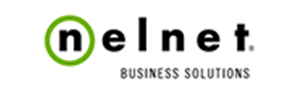 Logo for NELNET Business Solutions with a green 'n' inside a circle