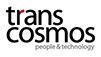 Trans Cosmos logo, a green and black design with stylized 'trans cosmos' text.