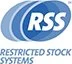RSS Restricted Stock logo with blue circle and white text