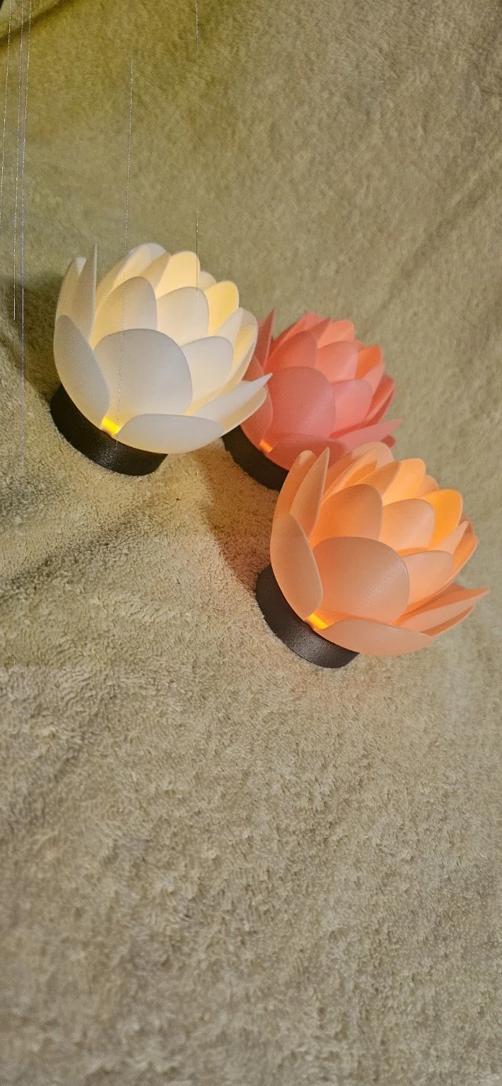 Lotus Tea Light Flowers