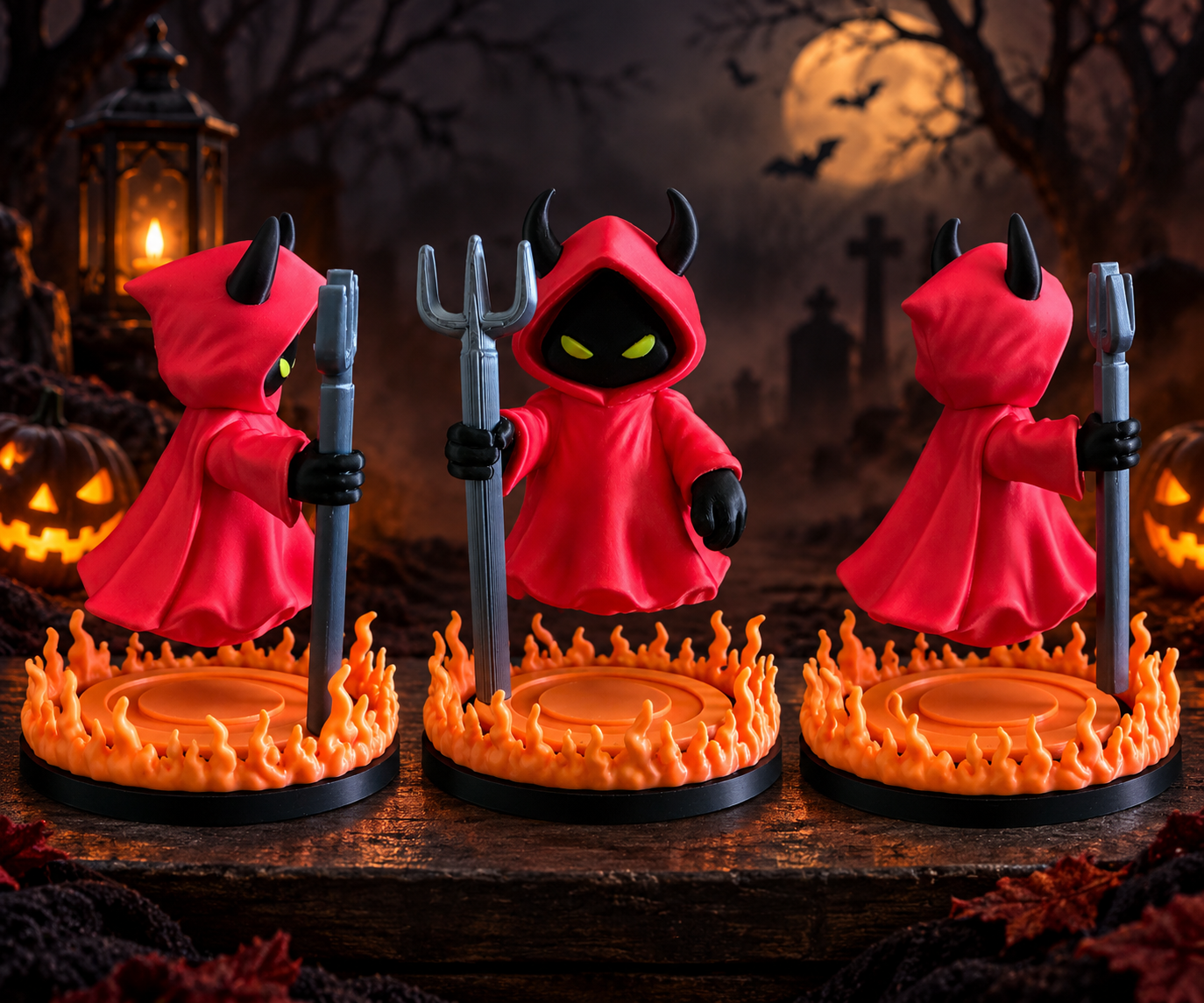 Red Levitating Devils