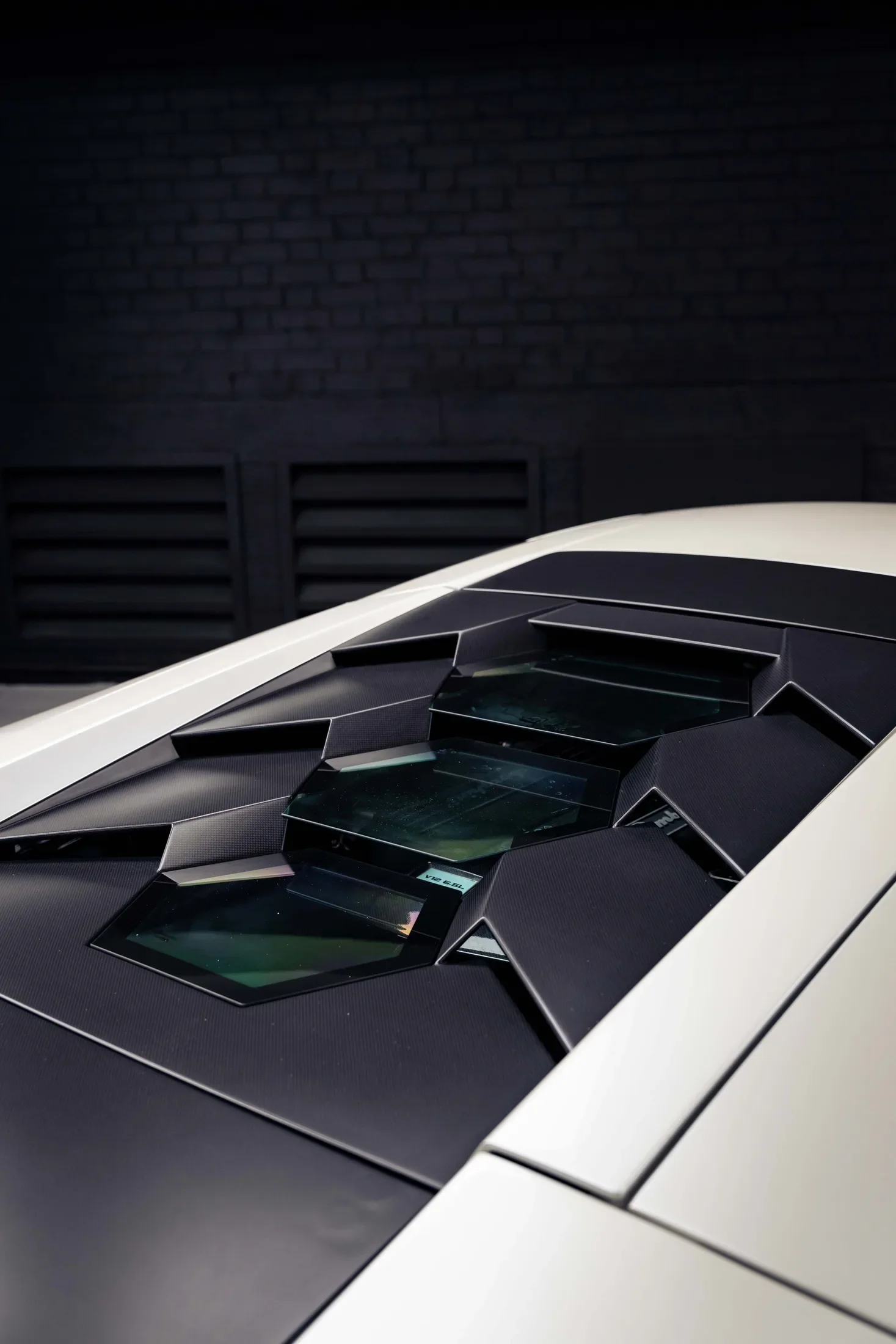 Ferrari 430 Scuderia in Bianco Avus — Rear engine-cover vents — AKC Asset Management.