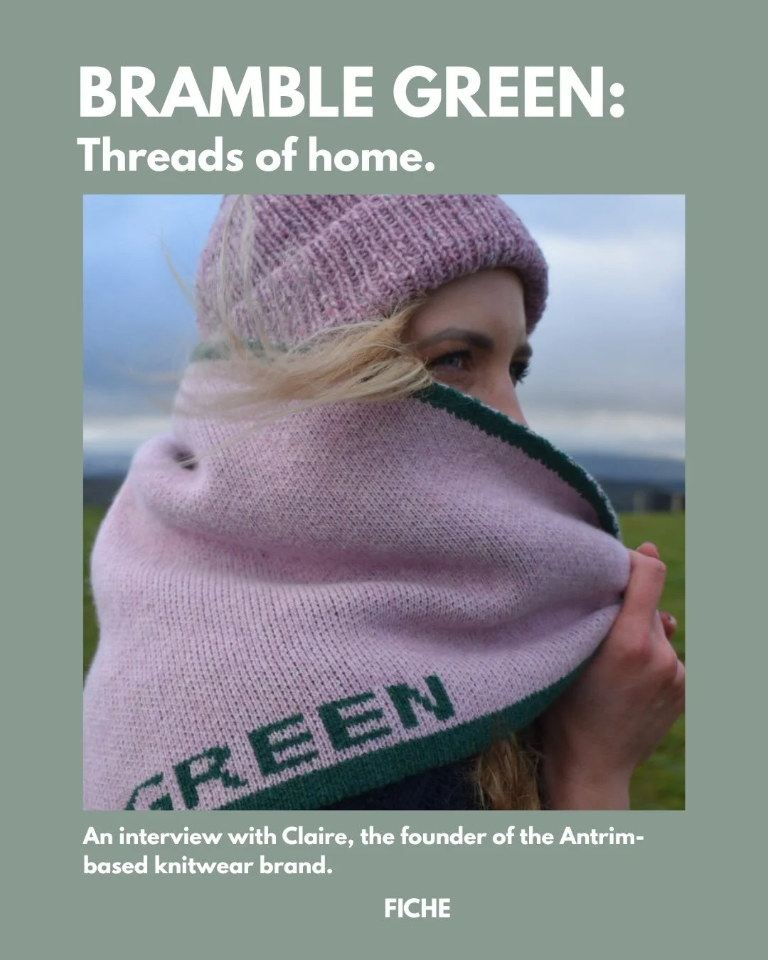 The Aran knit is a timeless piece of Irish fashion. I had the pleasure of speaking to Claire from @bramble_green about the brand and its story ☘️
