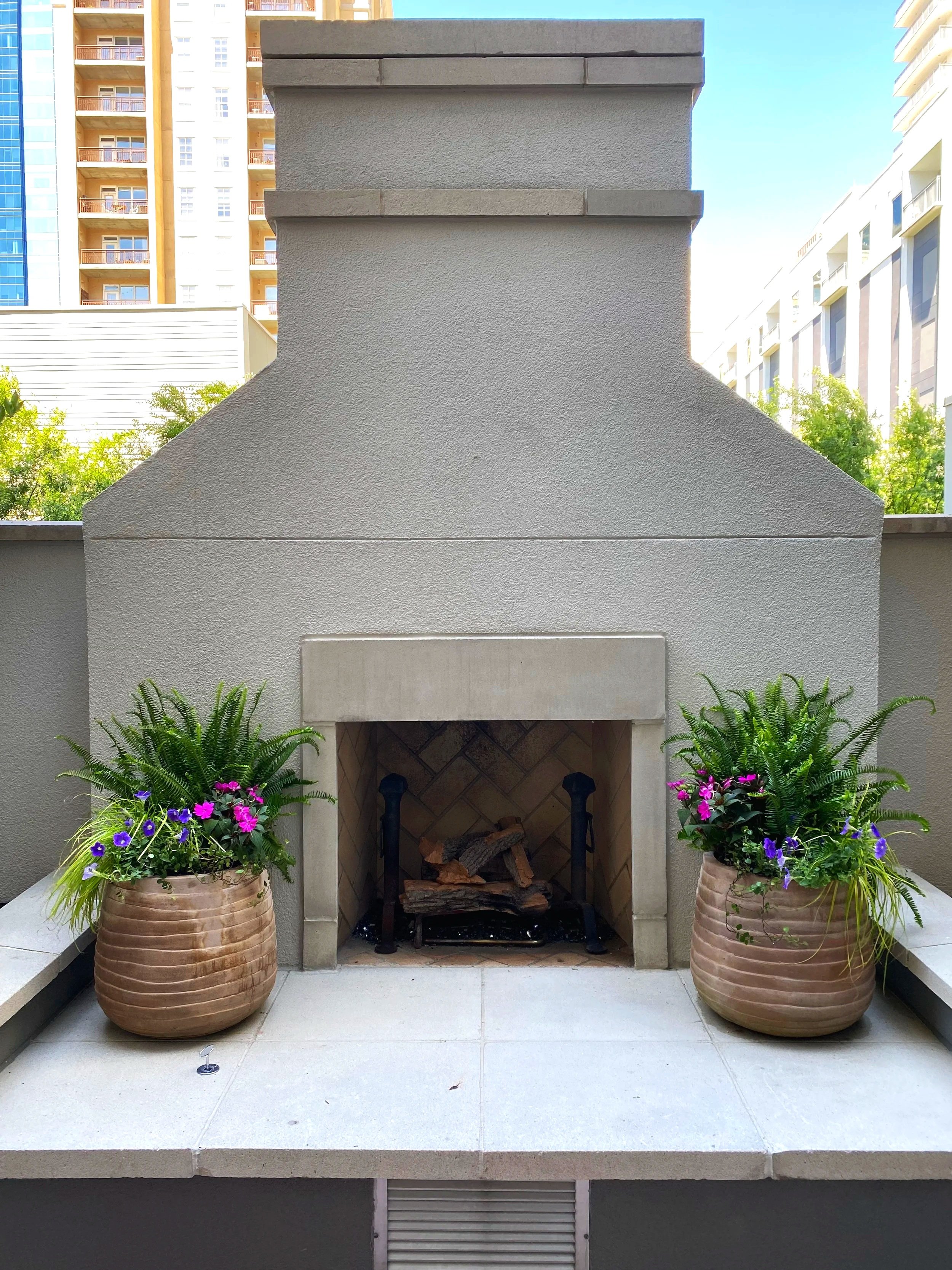 Custom potting project at Luxe Atlanta