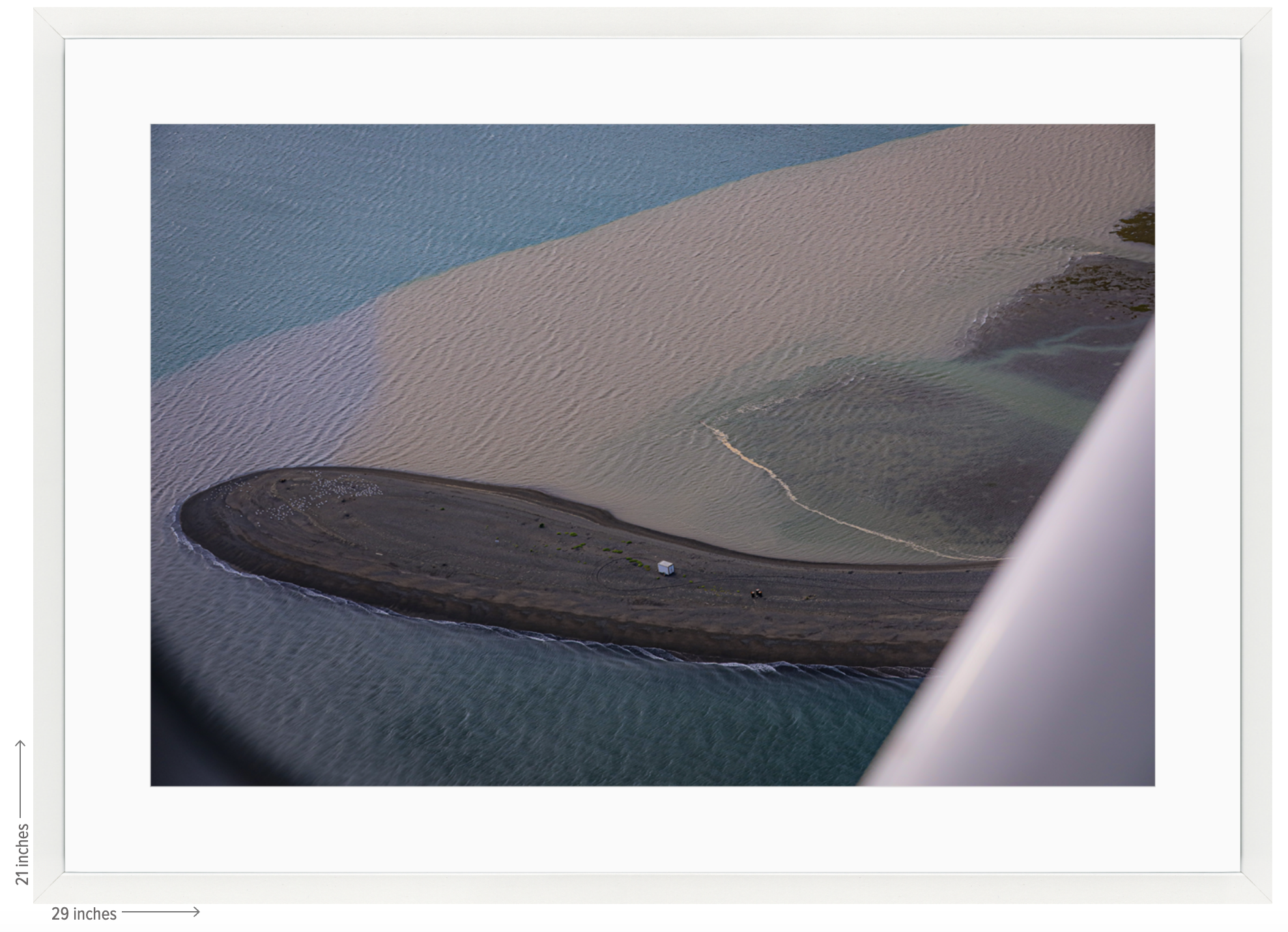 alaska aeerial white frame with mat.png