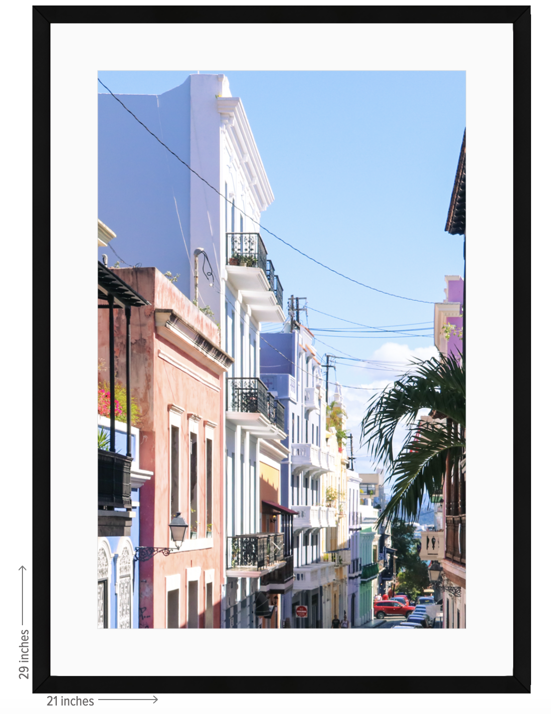 puerto rico black frame with mat.png