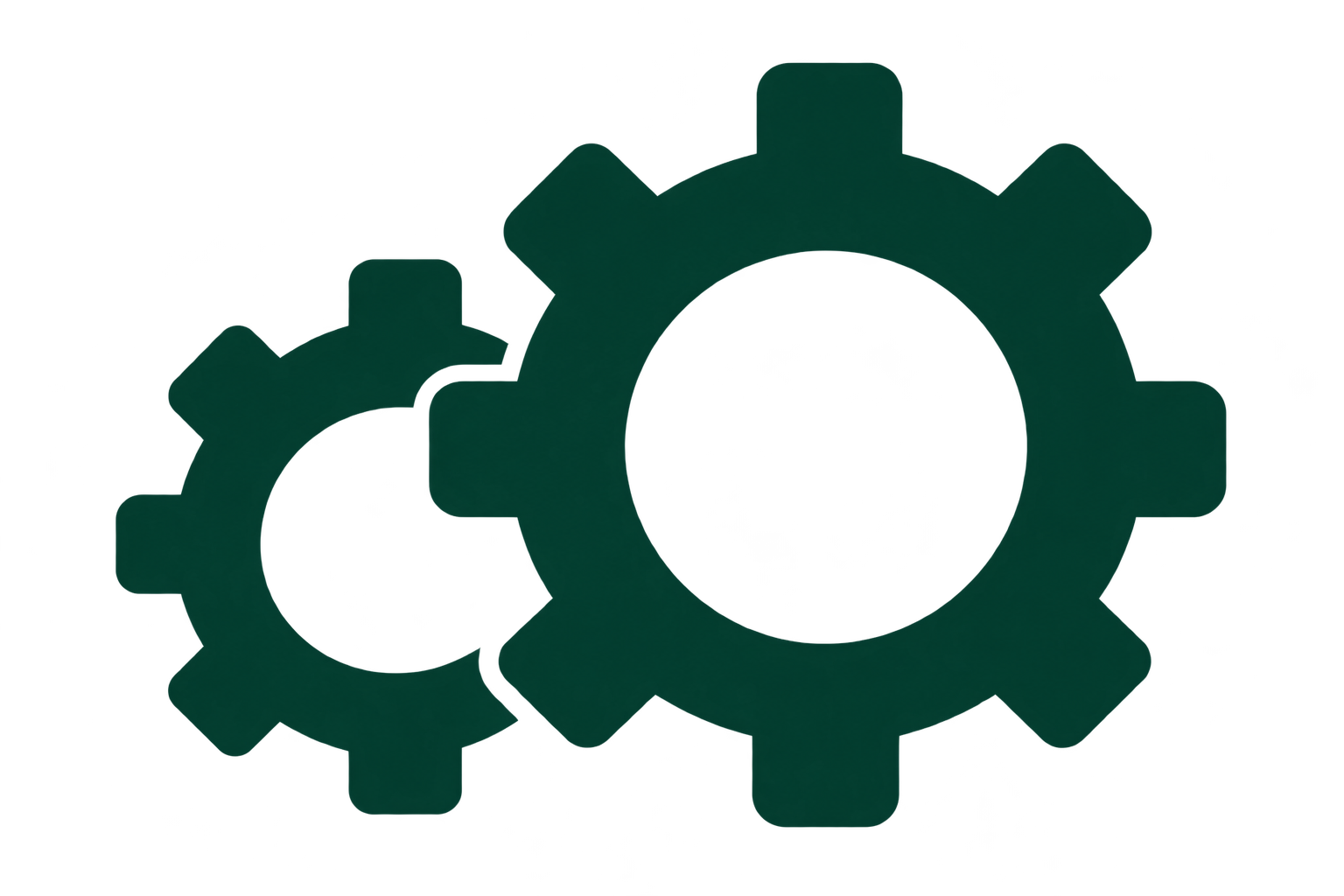 A close-up image of a gear or cogwheel, typically used in machinery or mechanical systems.